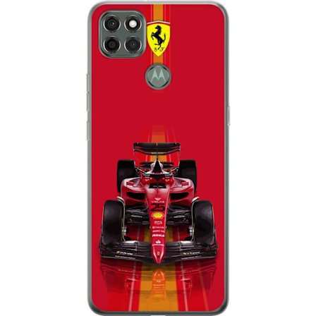 Yhteensopiva Puhelinkuori Motorola Motorola Moto G9 Power Ferrari Formula 1 -auto ikonisessa punaisessa muotoilussa urheilullisella tarkkuudella