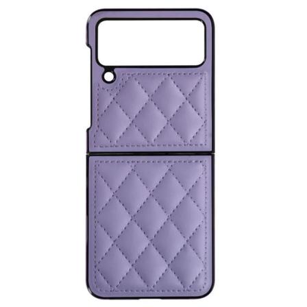 Etui, der er kompatibelt med Samsung Galaxy Z Flip4 Rhombus Chic Lavender