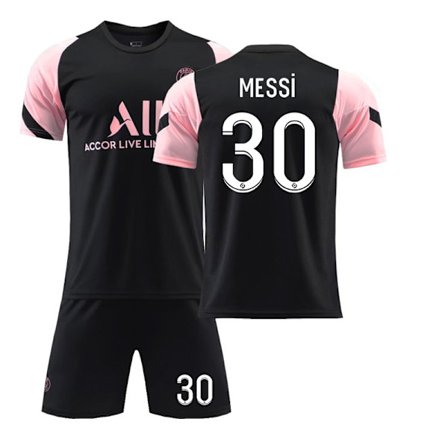 Paris træningstrøje 2022 Sæt-Sort Rosa -