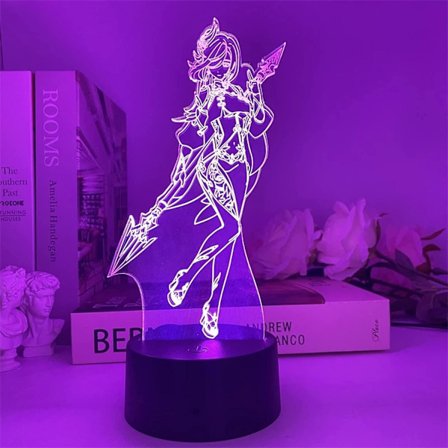 Genshin Impact Spellampa Genshin Impact Shenhe Nattlampa 3