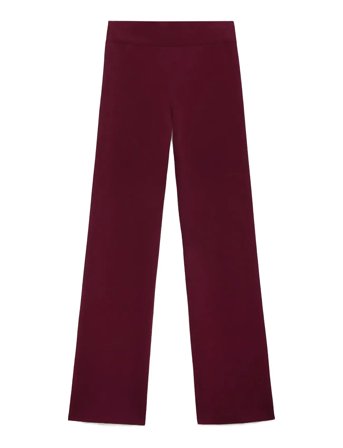 Mango | Knitted Trousers With Elastic Waistband | XL