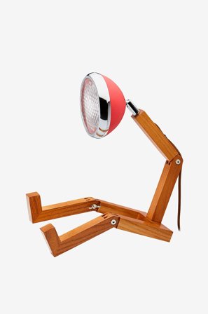 Mr. Wattson - Bordslampa Mr. Wattson - Röd - Bordslampor - Från Homeroom