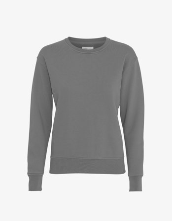 Women Classic Organic Crew - Storm Grey - XS