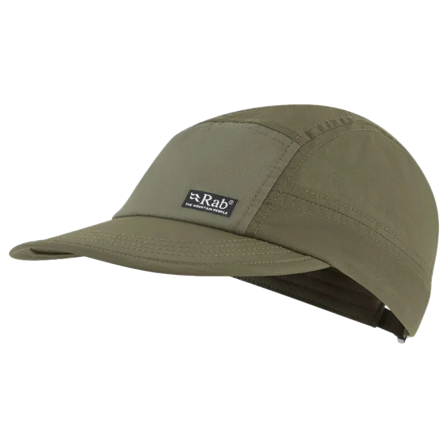 Rab Vista 5 Panel Cap Army/Light Khaki