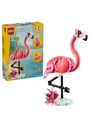 LEGO Vilda djur: Rosa flamingo Byggsatser Unisex ONESIZE