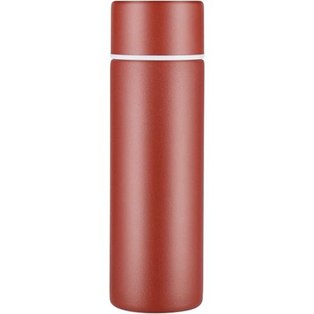 Mini termos, 150 ml små termoser, søt vannflaske, isolert vakuum 18/10 rustfritt stål termos (rød)