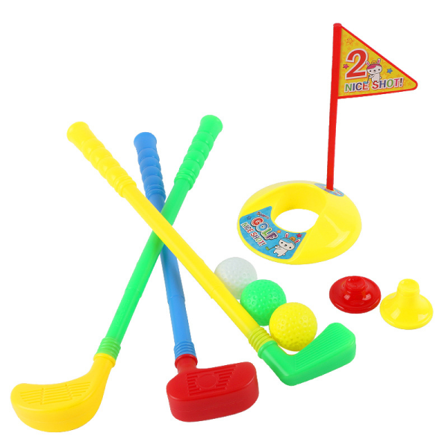 Toddler set lasten golflelusarja set Vanhemman lapsen vuorovaikutukseen ulkona urheilulelu
