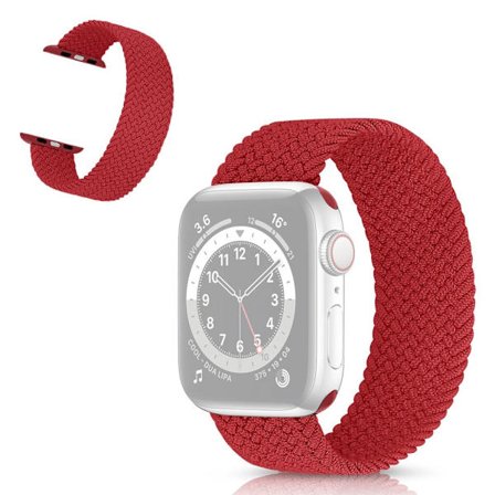 Apple Watch Series 6 / 5 44mm braid themed rem - rød