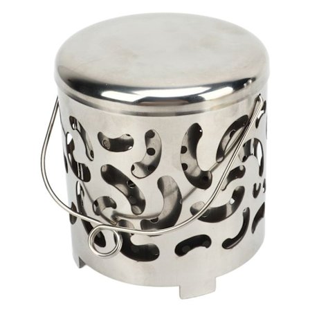 Camping Värmare Spis Bärbar Mini Rostfritt Stål Snabb Uppvärmning Tält Värmeskydd för Utomhusbruk