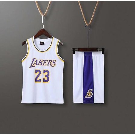 Lakers #23 Lebron James Jersey No.23 Basket Uniform Set Barn yz