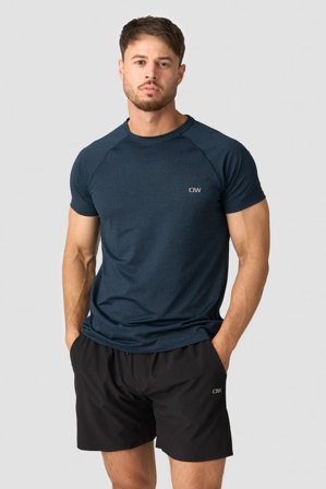 ICANIWILL - Training Mesh T-shirt Steel Blue - Herren - ICIW