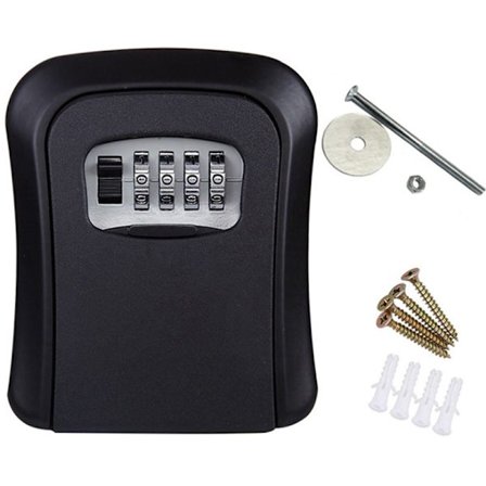 Väggmonterad Key Storage Secret Box Organizer