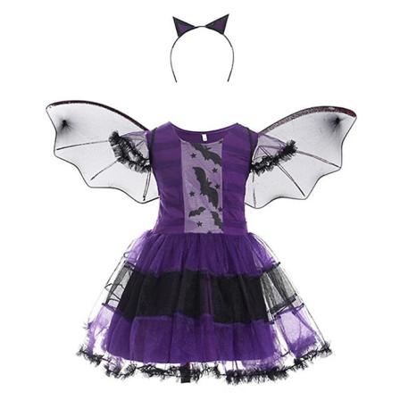110cm Style 2 Pigekostume til piger, Børnespind Fancy Dress Up, Halloween-outfit