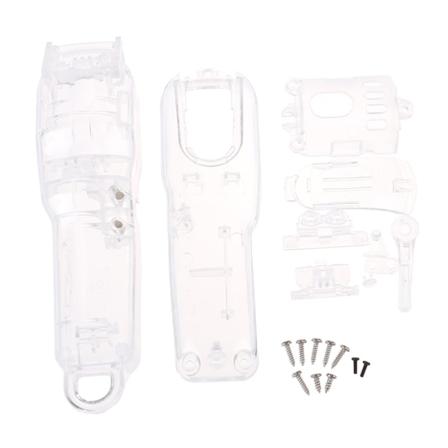 8 kpl / set Barber Electric Clipper Shell Set for 8591 8148 Modifi Transparent