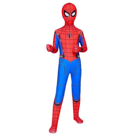 Mub- Punainen Musta Spiderman Puku Hämähäkkimies Puku Hämähäkkimies Asuja Lapset Lapset Hämähäkkimies Cosplay Vaatteet Halloween Puku