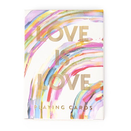 Play Card Love Is Love