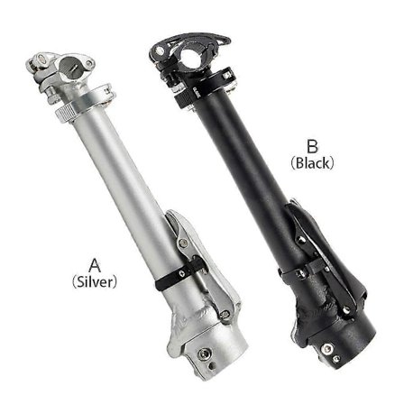 28,6 cm sammenklappelig cykelstyr Opgraderet monteringsmetal frempind til mountainbiketilbehør