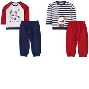Mayoral 2-Pack Red Sweat Sets 4-6 Months - Clothing sets - 4-6 months - Red