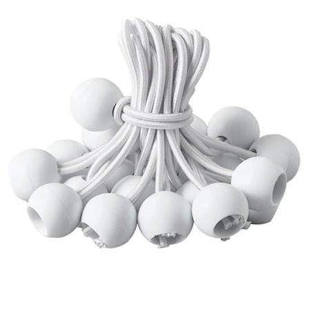Multifunktionel Elastisk Solid Plastik Reb Bold Presenning Trampolin Telt Elastikker Snore Fastgørelsesstropper