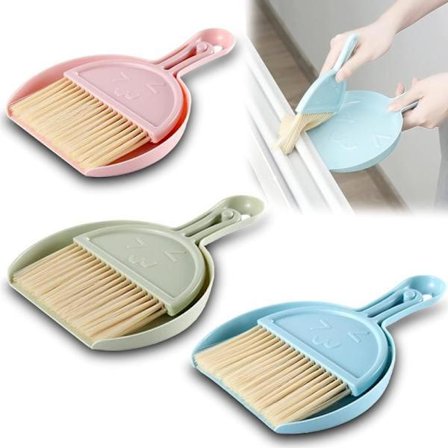 3-delt støvbørstesett, mini rengjøringsbørste støvsuger