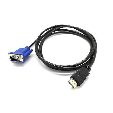 1m HDMI - VGA 1080p Muuntojohto HDMI - VGA Liitäntöihin - HYJ