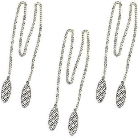 Gullfargede Metall Serviettklyper Kjede Fleksibel Serviett Holder Kjeder For Fiken Servietter Elegant Eldre Voksen Smekke Serviett Klype Halskjede 