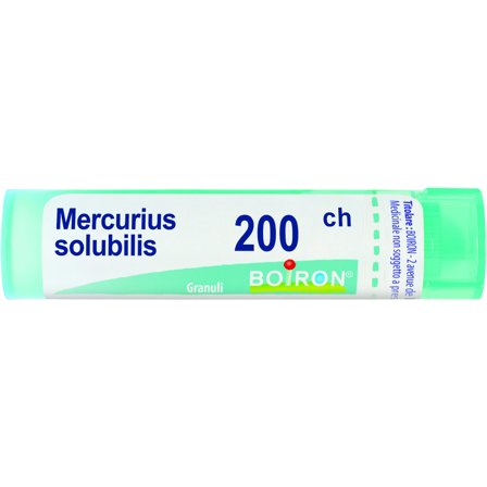 Boiron Mercurius Solubilis Granuli 200Ch Tubo 4g