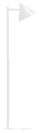 Westal Tratt Micro Standardlampe GU10, uten lyskilde Hvit, Belysning