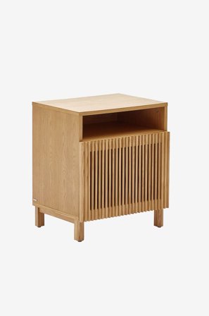 Kave Home - Yöpöytä Beyla - Ruskea - Yöpöydät - - Homeroom