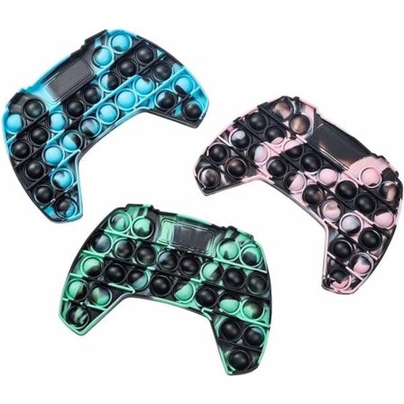 IC Pop-spillkontroll Gamepad-formet Pop-it-sensorisk leketøy