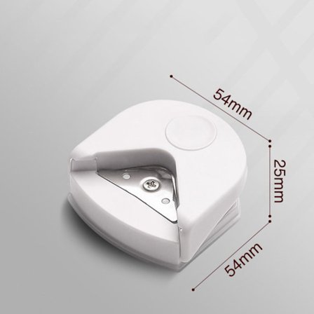 Papirting Og avrunding Papir ter Hjørne ter Plast Film Maker