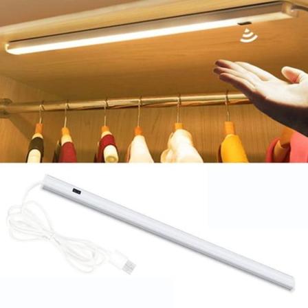 50cm LED-lys under skabet, lysstrimmel USB-sensor skabslys køkkenlys