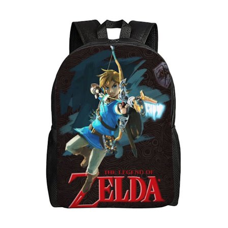 The Legend Of Zelda Rygsæk til Børn Skoletasker Bogtasker Rejsetaske til Drenge Piger Teenagere
