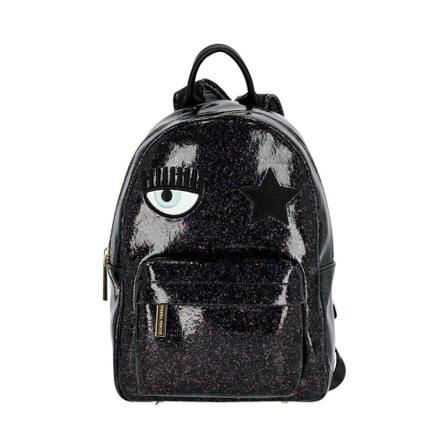 Chiara Ferragni Collection, Backpack 73Sb 4Bo 1-Zs 540 Czarny, Kobieta, Rozmiar: ONE Size