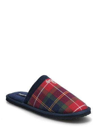 Barbour Barbour Everitt Tartan Mule Slipper - Red - 40