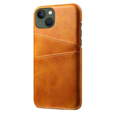 iPhone 14 skal med korthållare - Orange Orange