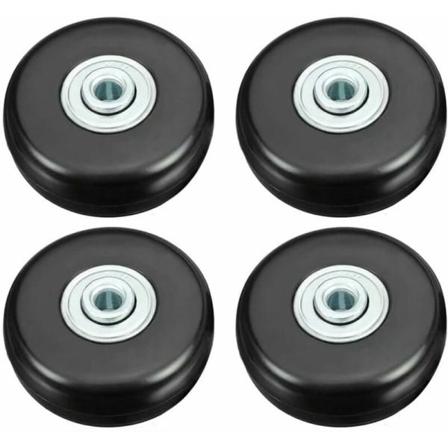Tunga Last 50mm Resväska Reparationshjul, Ersättningshjul för Bagage, 4-pack