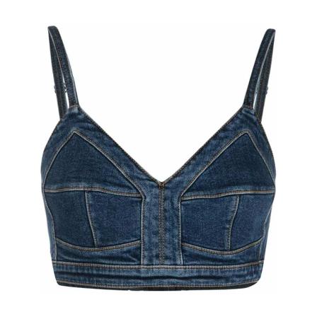 Alexander McQueen, Top Niebieski, Kobieta, Rozmiar: XS