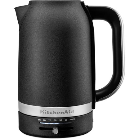 Kitchenaid 5KEK1701 vattenkokare 1,7 liter, svart | Köksmaskiner > Vattenkokare | Bagaren och Kocken