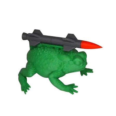 Helt Ny Missile Toad Julepynt, Den Unike Gag-Gaven for Uforglemmelige Kyss, Julepadde Ornament, Morsom og Minneverdig Gave