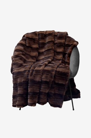 Skinnwille - Filt Browny - Brun - Filtar & plädar - 140X220 - Från Homeroom