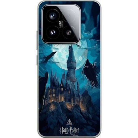 Kompatibel Mobilcover til Xiaomi Xiaomi 15 Magisk fantasiillustration med slot i måneskin og svævende væsener, mørk eventyrstemning inspireret af