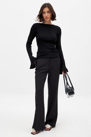 Tsutsumi Hoang x NA-KD Kostymbyxor - Nyårsbyxor - Svart - EU 42