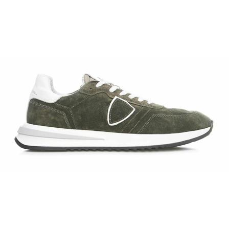 Philippe Model - Sneakers - Grön - Herr - Storlek: 43 Eu, Herr, Storlek: 43 EU