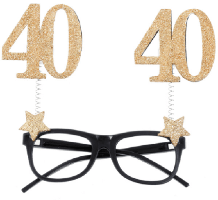 Briller 40 år