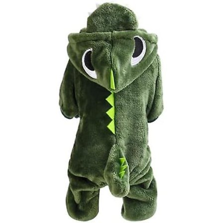 Dinosaur Cosplay Hunde Kostume, Hunde Hoodie Fancy Dress til Halloween Jul Fødselsdag Festlig Fest, Efterår Vinter Varm Mode Hunde Kostume (Lille, 