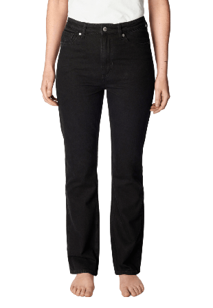 Carin Wester Slimfit-jeans med hög midja LINDA Jeans Svart 42