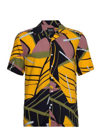 Onsbrooks Life Ss Reg Viscose Aop Shirt Kortermet Skjorte Multi/mønstret ONLY & SONS