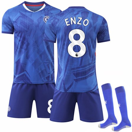 2526 Chelsea Kotipelipaita lapsille sukat mukaan lukien NO.8 ENZO Fernández