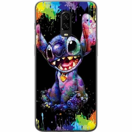 Oneplus 6t Genomskinligt Skal Lilo And Stitch